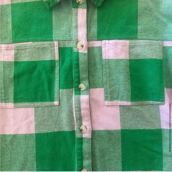 Anthropologie Sanctuary Pocket Top Shirt Plaid
Long Sleeve Shirt, Size L - Picture 12 of 15